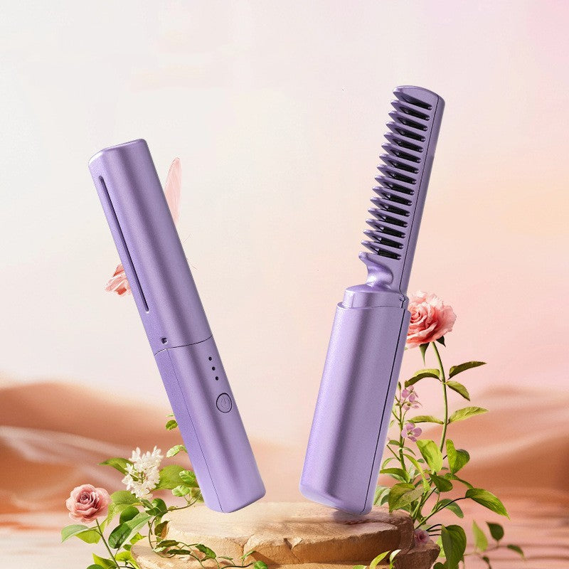 Wireless Hair Straightener Comb